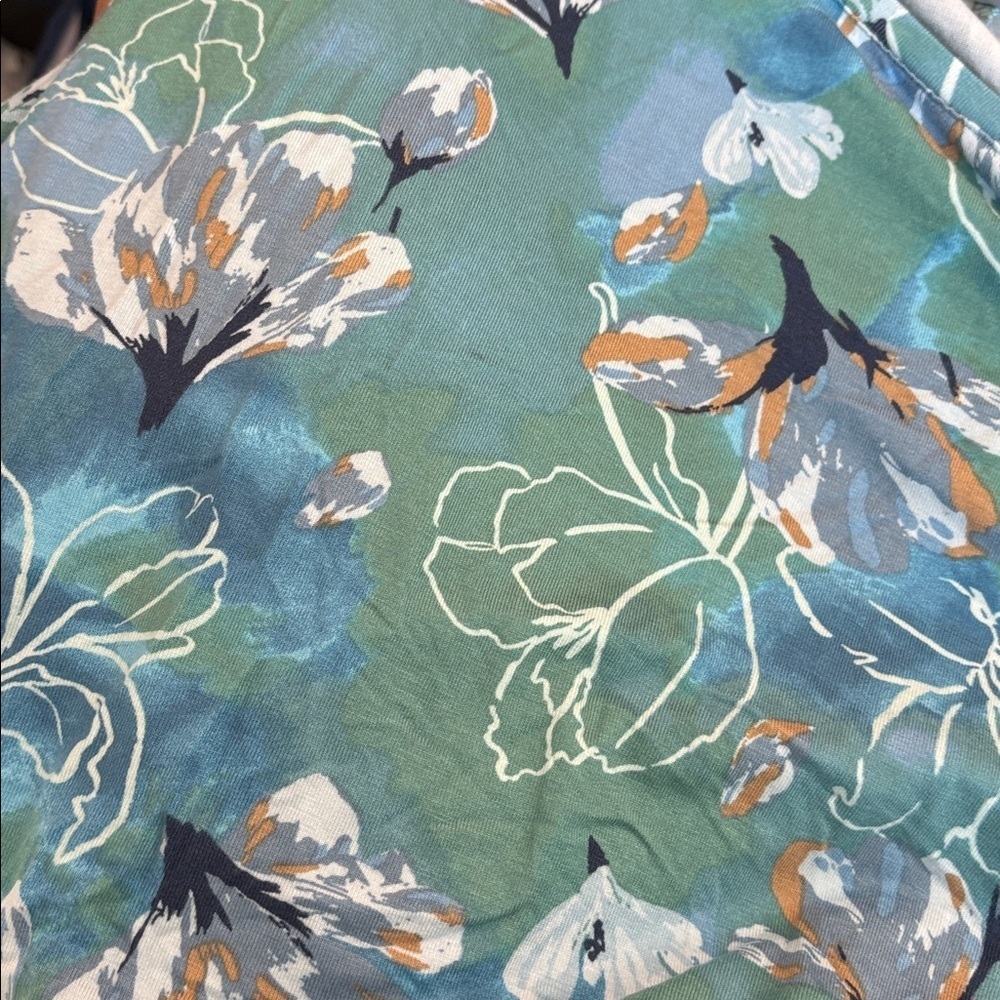 Style & Co. Blue Floral Mini Dress - Picture 3 of 3
